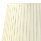 Stella Round Lampshade - Ivory, 35/40cm x 26.3cm