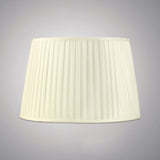 Stella Round Lampshade - Ivory, 35/40cm x 26.3cm