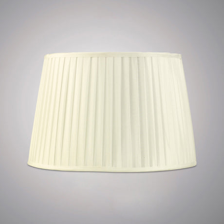 Stella Round Lampshade - Ivory, 35/40cm x 26.3cm