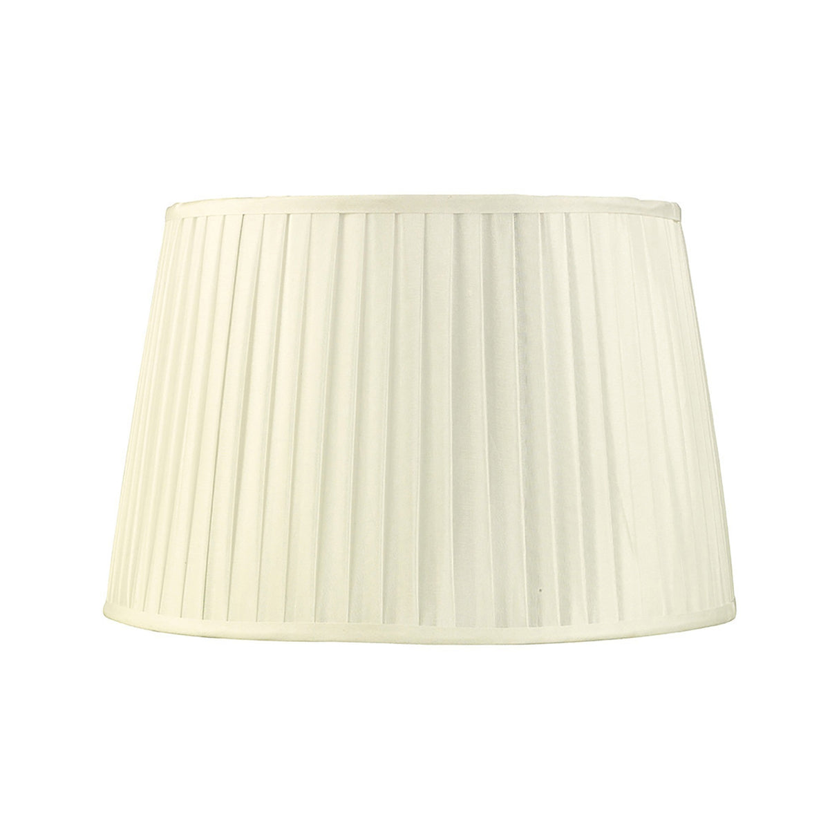 Stella Round Lampshade - Ivory, 35/40cm x 26.3cm