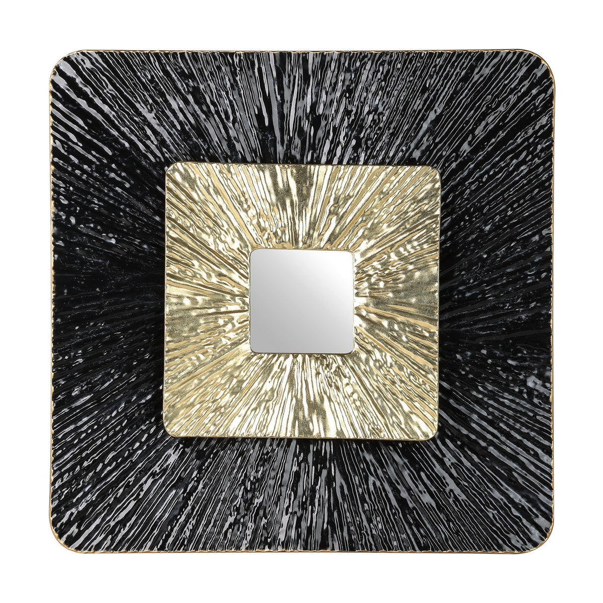 Suardi Wall Decoration 73 x 73cm - Black & Gold