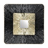 Suardi Wall Decoration 73 x 73cm - Black & Gold