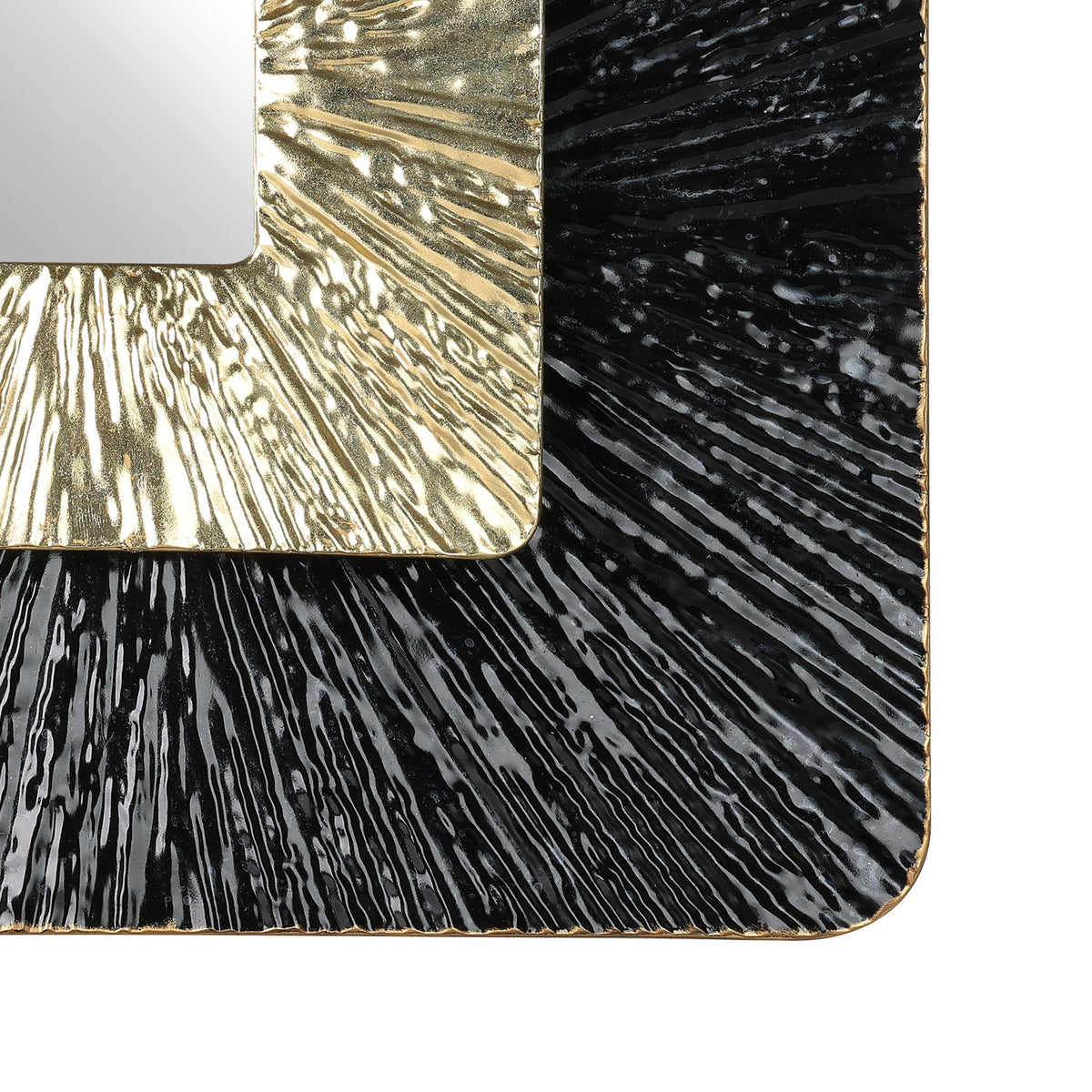 Suardi Wall Decoration 73 x 73cm - Black & Gold