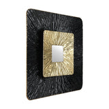 Suardi Wall Decoration 73 x 73cm - Black & Gold