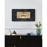 Suardi Wall Decoration 88 x 46cm - Black & Gold