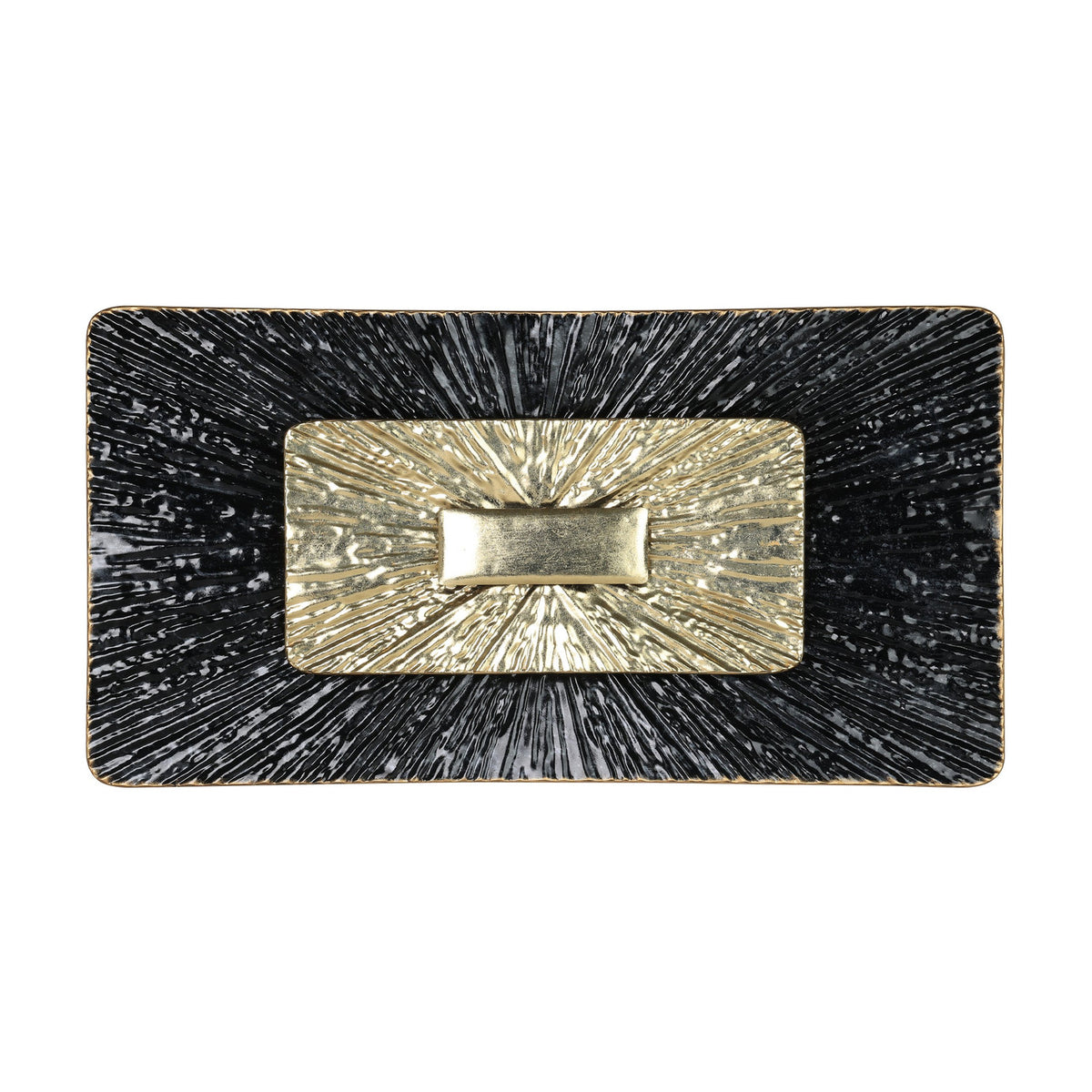 Suardi Wall Decoration 88 x 46cm - Black & Gold