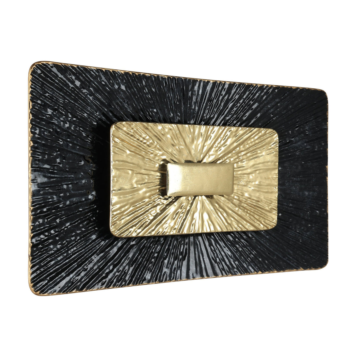 Suardi Wall Decoration 88 x 46cm - Black & Gold