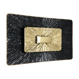Suardi Wall Decoration 88 x 46cm - Black & Gold