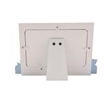 5 Little Ducks Wooden Mantel Photo Frame with Stand - Blue