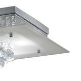 Tabitha 4 Light Flush Ceiling Light – Polished Chrome