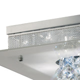 Tabitha 4 Light Flush Ceiling Light – Polished Chrome