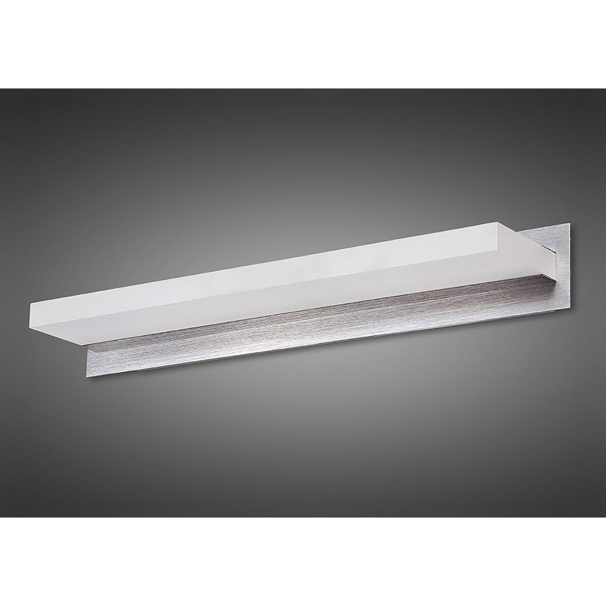 Taccia Large LED Wall Light 14W 3000K - Chrome/White