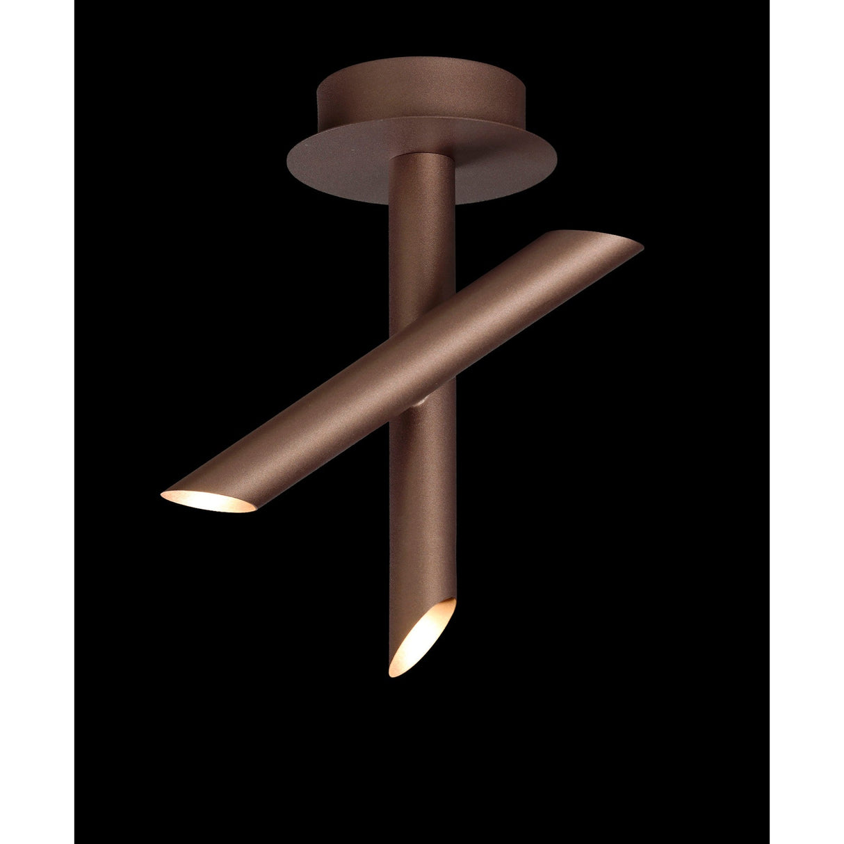 Take LED Semi-Flush Ceiling Light 9W 3000K – Bronze