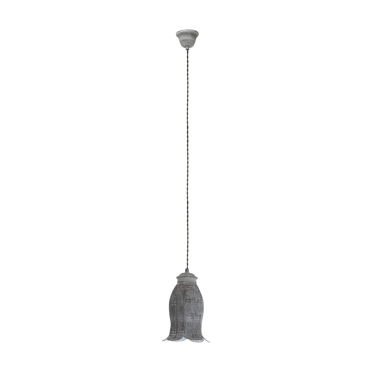 Talbot 1 Pendant Light - Dark Grey