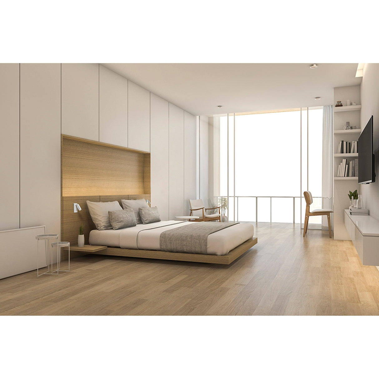 Tarifa Adjustable LED Wall/Reading Light - White
