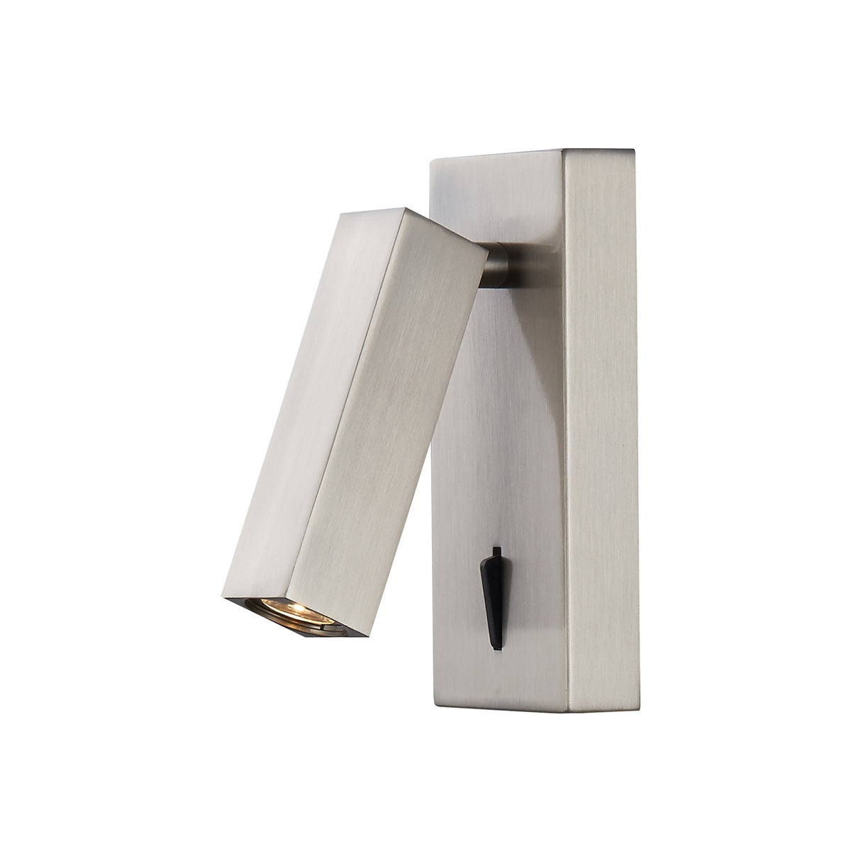 Tarifa Switched LED Wall/Reading Light - Satin Nickel