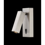 Tarifa Switched LED Wall/Reading Light - Satin Nickel