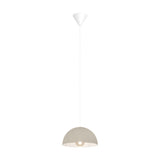 Tarvena Pendant Light 30cm - Sand & White
