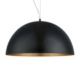 Tarvena Pendant Light 53cm - Black & Gold