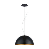 Tarvena Pendant Light 53cm - Black & Gold
