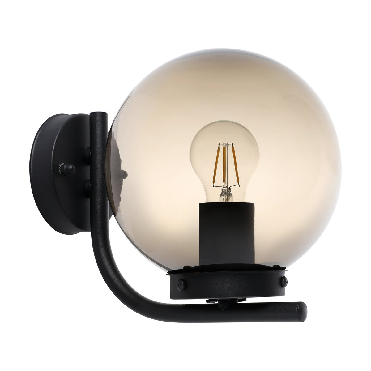 Taverna Outdoor Wall Light - Black