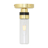 Tay Glass Flush Ceiling Light IP65