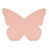 Mum Floral Butterfly Wooden Mantel Decoration - White