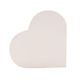 Auntie Floral Heart Freestanding Mini Wooden Plaque - White