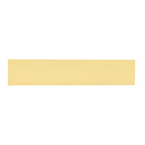 Love You Wildflower Skinny Wooden Plaque in cream and yellow, a rectangular wall art piece with a plain surface shown against a light background.