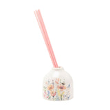 Loveliest Nanna Floral Ceramic Reed Diffuser - Off White