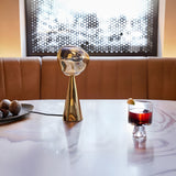 Lava LED Table Lamp - Gold
