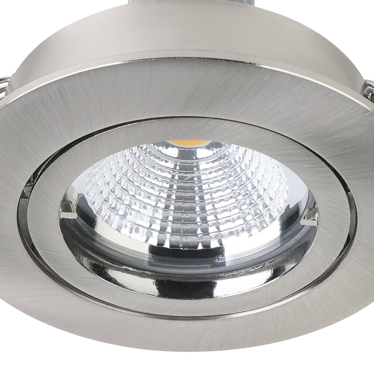 Tedo 1 Downlight Set of 3 - Satin Nickel