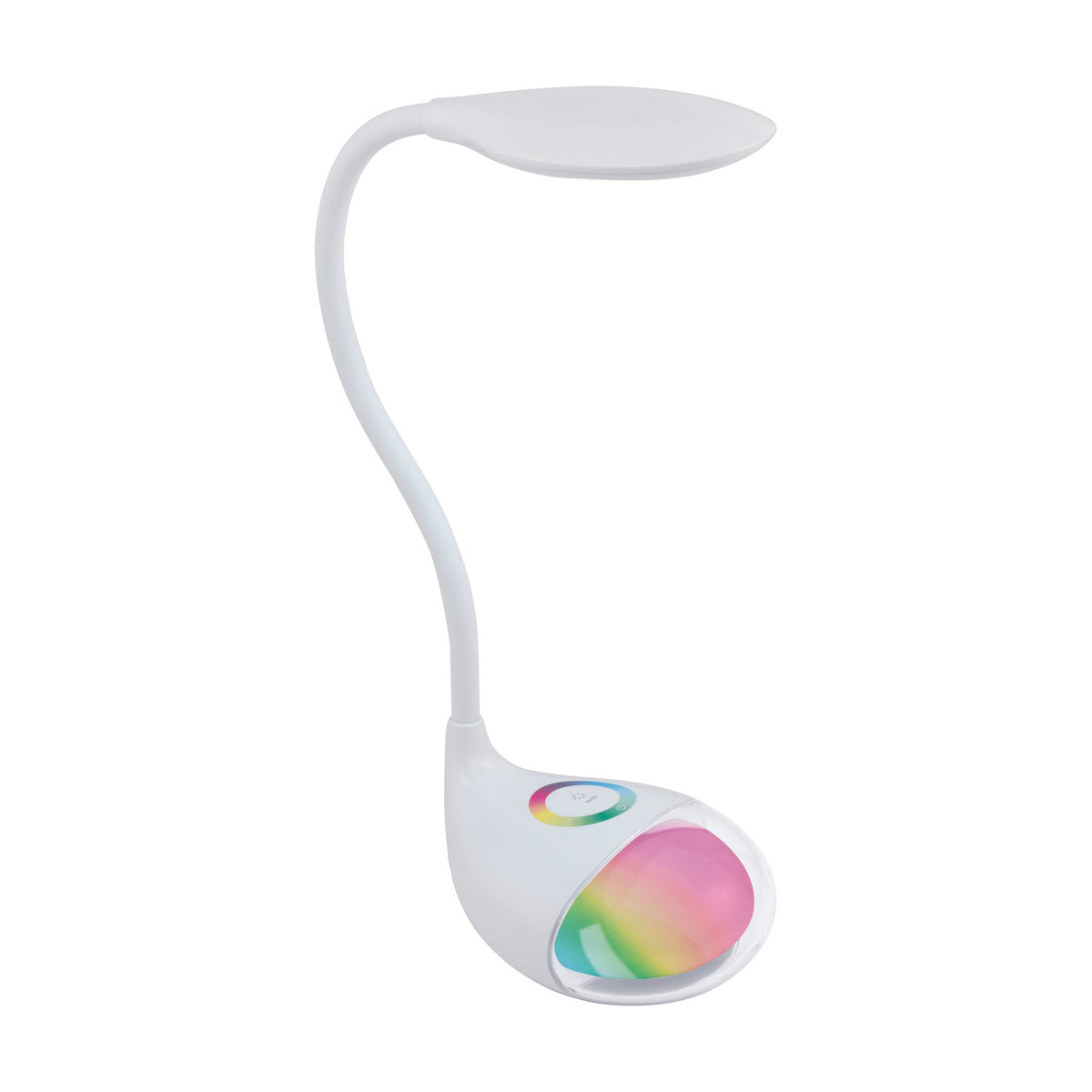 Telarne Colour Changing LED Touch Table Lamp - White