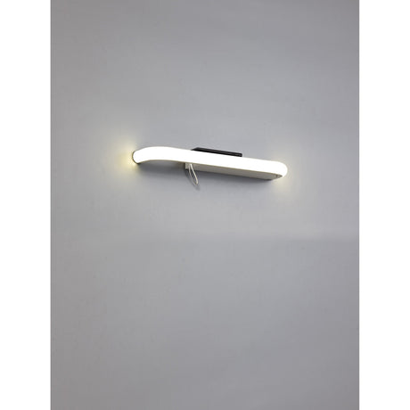 Tenerife LED Wall Light With Shelf & USB 8W 4000K - White