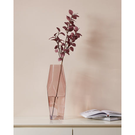Tepaling Artificial Leaf Branch - Dark Red