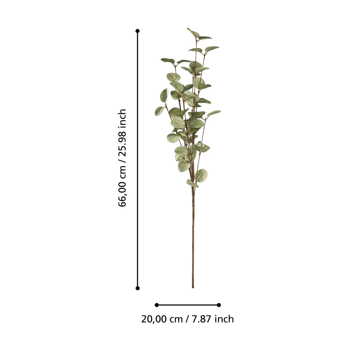 Tepaling Artificial Leaf Spray - Green