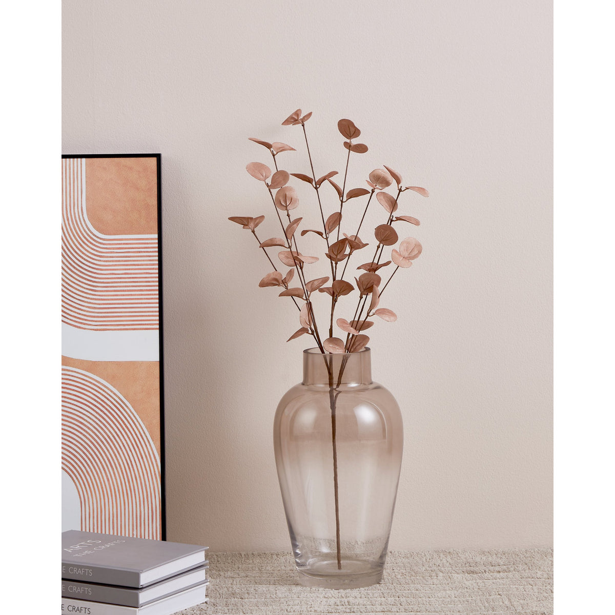 Tepaling Artificial Leaf Spray - Peach