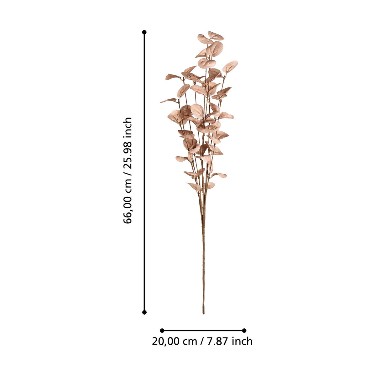 Tepaling Artificial Leaf Spray - Peach