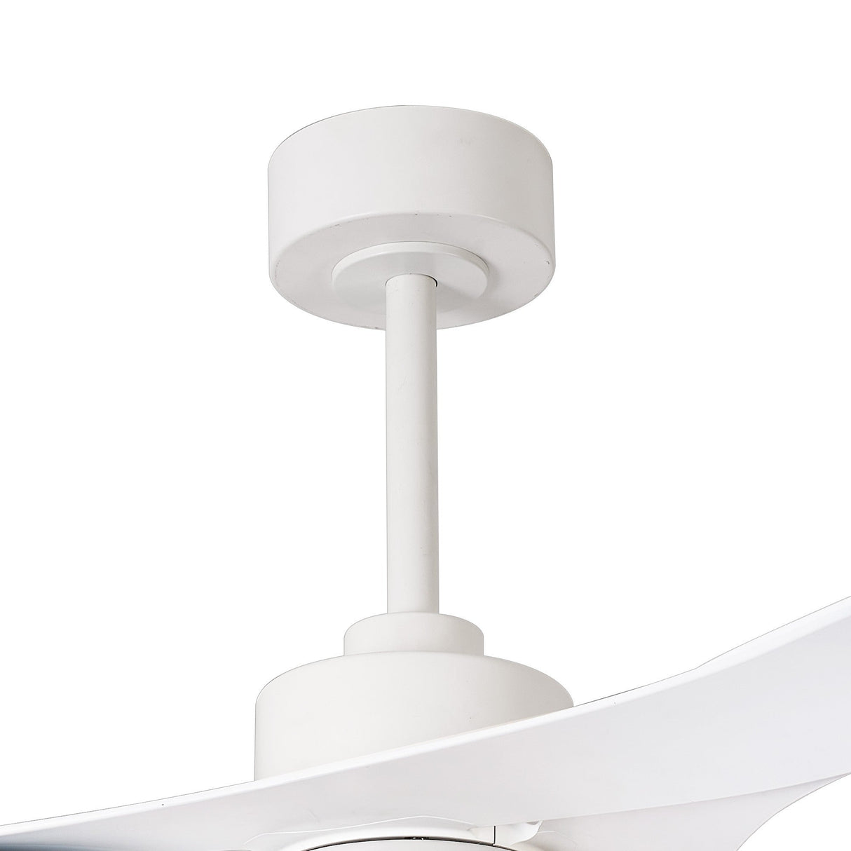 Thai CCT Dimmable LED Ceiling Retractable Fan Light With Remote & APP Control - White