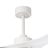 Thai CCT Dimmable LED Ceiling Retractable Fan Light With Remote & APP Control - White