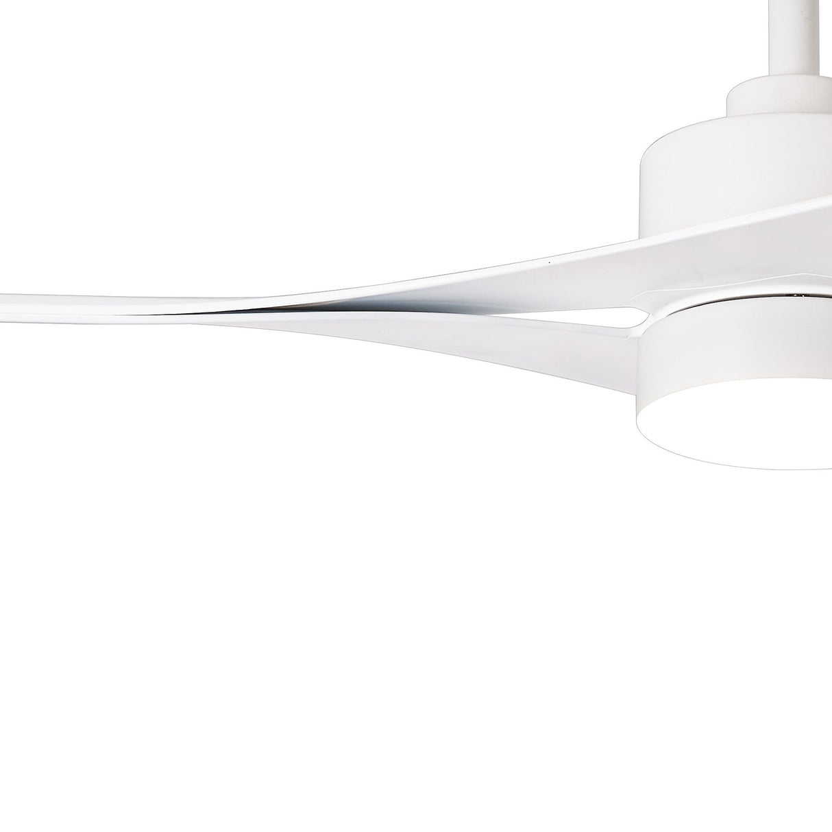 Thai CCT Dimmable LED Ceiling Retractable Fan Light With Remote & APP Control - White