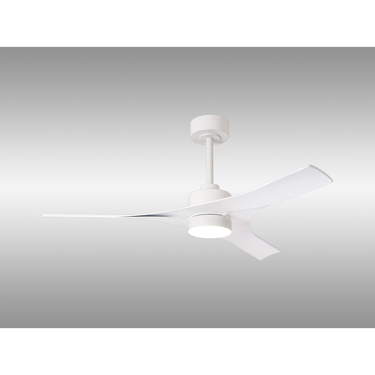 Thai CCT Dimmable LED Ceiling Retractable Fan Light With Remote & APP Control - White