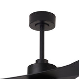 Thai CCT Dimmable LED Ceiling Fan Light With Remote & APP Control - Black