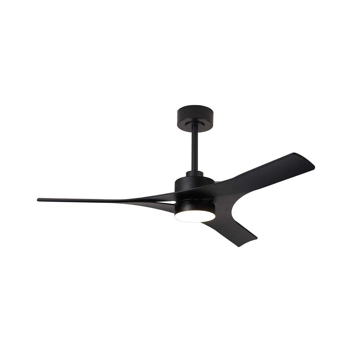 Thai CCT Dimmable LED Ceiling Fan Light With Remote & APP Control - Black