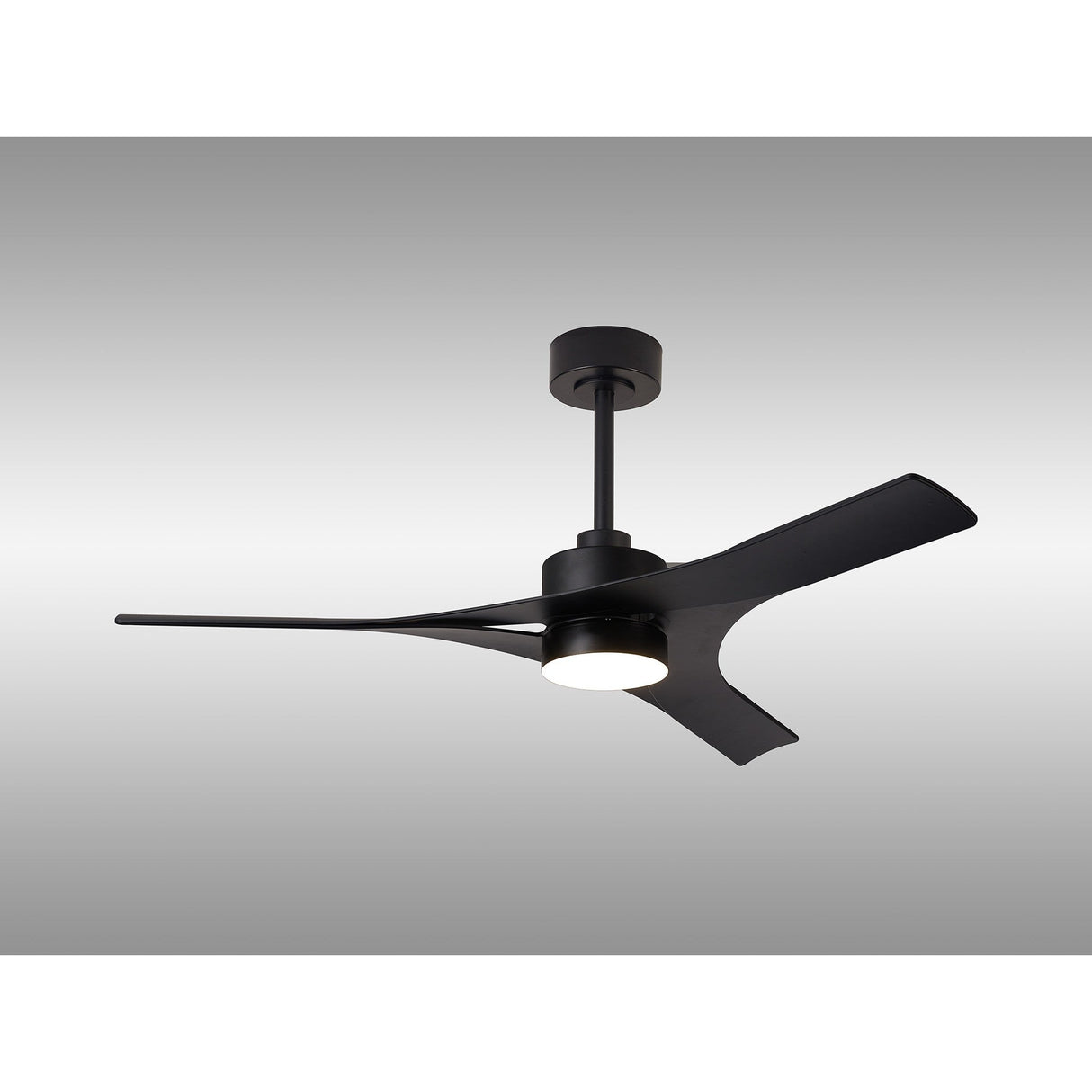 Thai CCT Dimmable LED Ceiling Fan Light With Remote & APP Control - Black