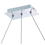 Thea LED Linear Suspension Light - Satin Chrome