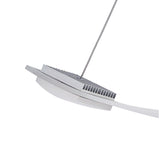 Thea LED Linear Suspension Light - Satin Chrome