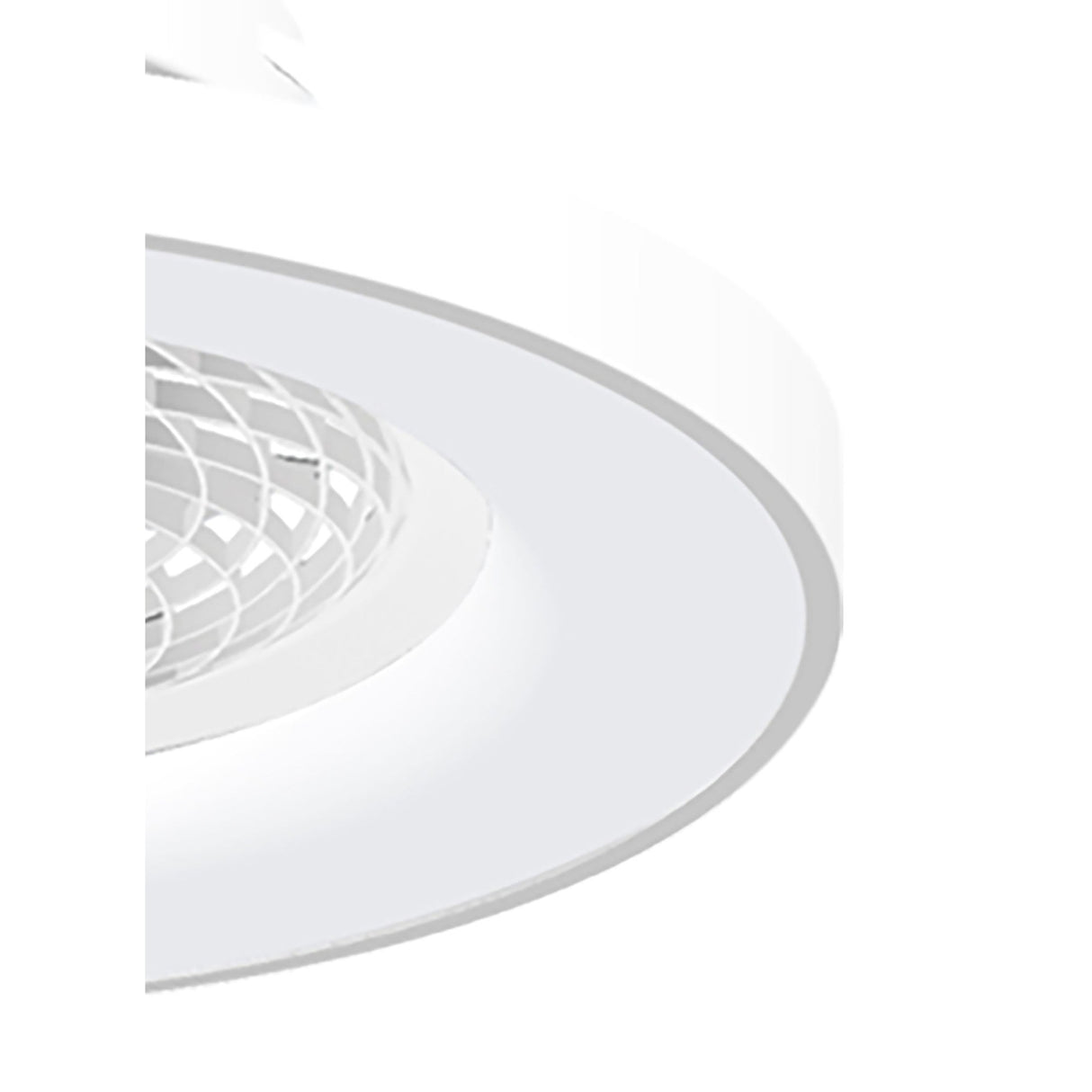 Tibet CCT Dimmable LED Ceiling Retractable Fan Light With Remote & Voice Control - White