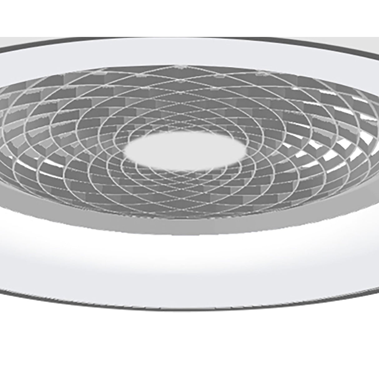 Tibet CCT Dimmable LED Ceiling Retractable Fan Light With Remote & Voice Control - Silver