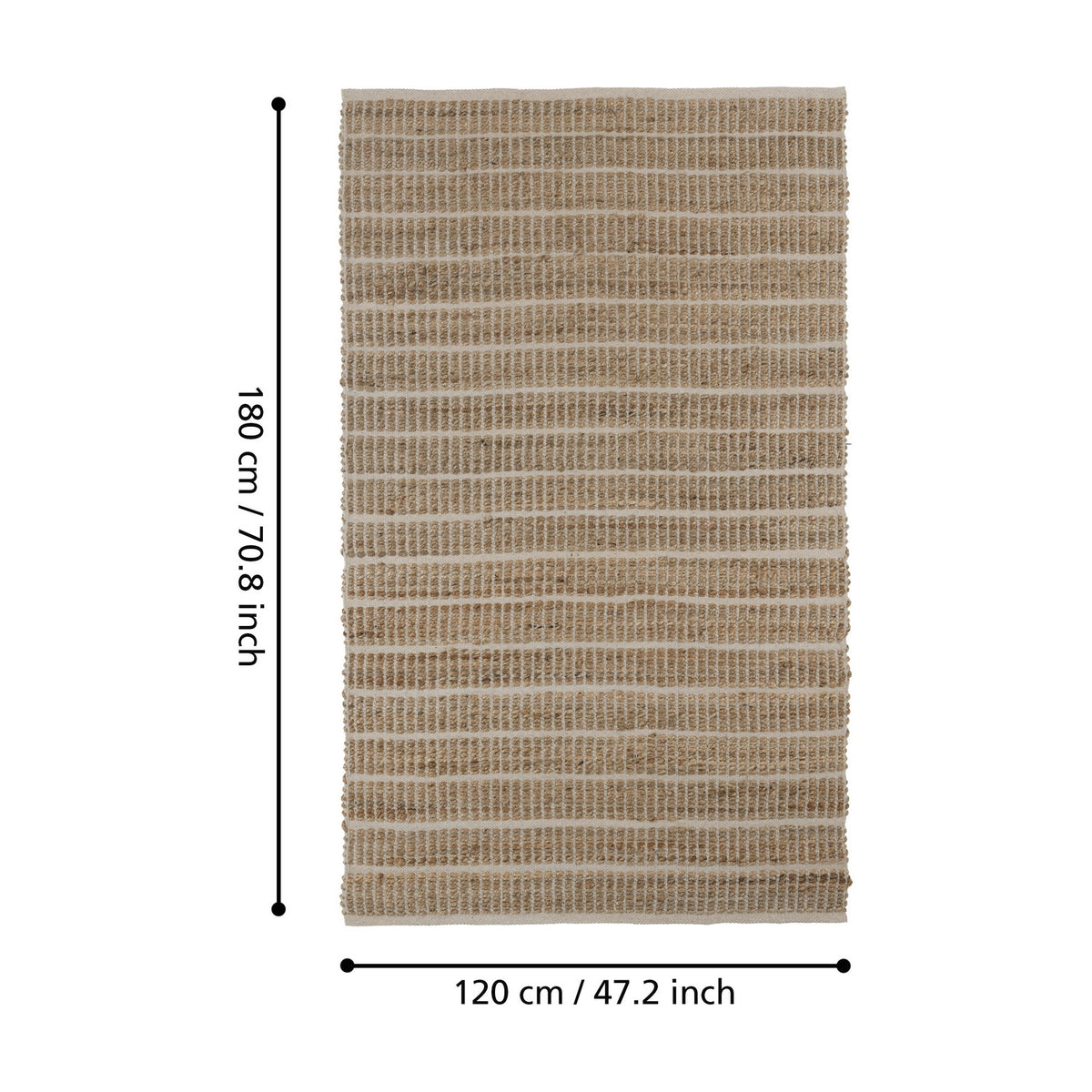 Tibiao Rug 180 x 120cm - Natural